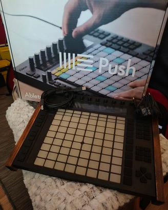 Ableton Push 1 + Accessori + Stand in Legno