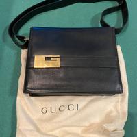 Borsa Gucci in pelle nera