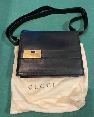 Borsa Gucci in pelle nera