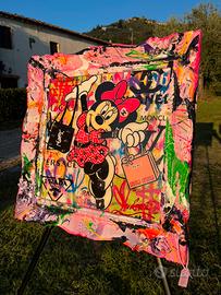 Quadro Disney Luxury PopArt Minnie topolina arte
