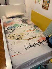 Letto 104x211 cm completo di materasso