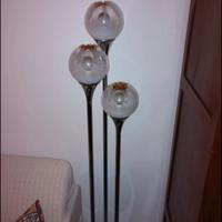 Lampada da terra di Mazzega di Murano anni 70