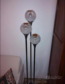 Lampada da terra di Mazzega di Murano anni 70
