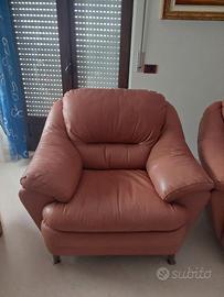 Poltrone in pelle
