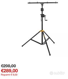 Stativo a T con manovella + scanner martin 812