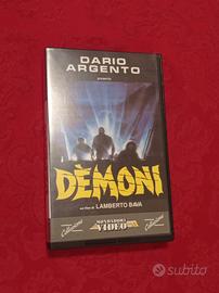 VHS Dario Argento Demoni