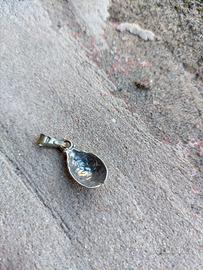 Ciondolo charm Coccinella argento 800