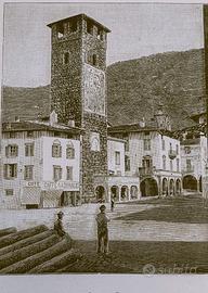 Pz. 8 "Stampe dell' ottocento del Lago d'Iseo"