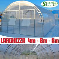 Serra tunnel box 4x4 policarbonato arco traliccio