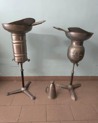 Antichi lavatesta vintage da barbiere/parrucchiere