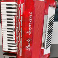 Fisarmonica Paolo Soprani 80 bassi - Made in Italy