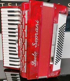Fisarmonica Paolo Soprani 80 bassi - Made in Italy