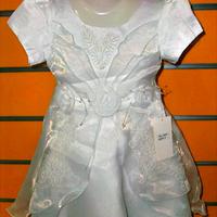 Abito Bianco Cerimonia Bambina Vestito 2 Anni Batt