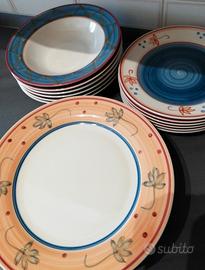 (1239) - Servizio Piatti da 6 della Pagnossin