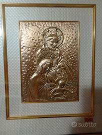 Quadro Capoletto Sacra Famiglia "Designer Pires" -