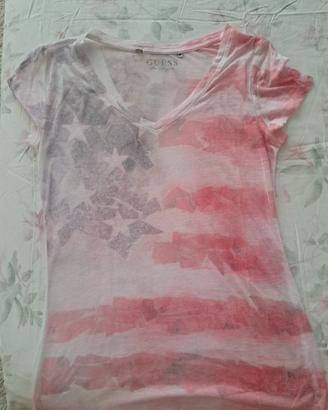 tshirt donna guess