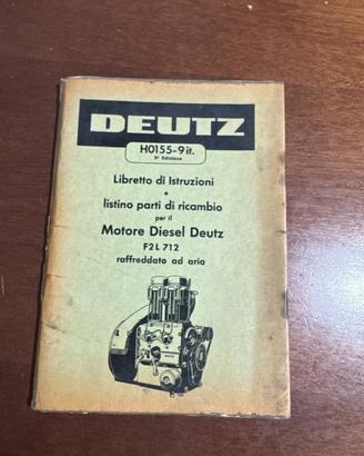 Deutz - Motore Diesel F2L 712