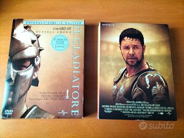 COFANETTO 3 DVD GLADIATORE + 17 MINUTI DI INEDITI