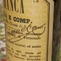 BOTTIGLIE LIQUORE D'EPOCA 40s-50s sigillo SABAUDO