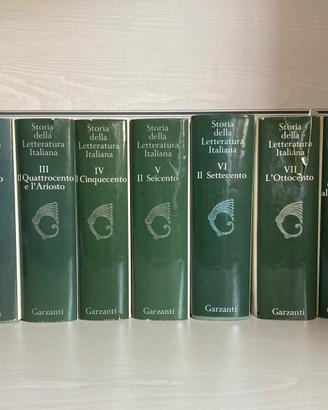 Storia della letteratura italiana - Garzanti