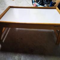 Vassoio da colazione in legno per letto 