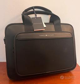Borsa porta pc con tasca esterna Tommy Hilfiger