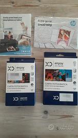 Carta fotografica HP/ Upgrade lucida 127 fogli+ 2 