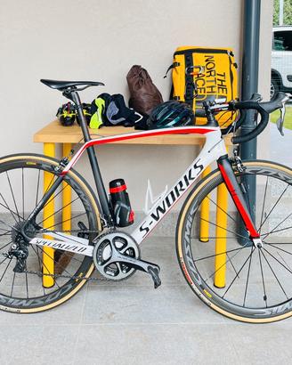 Specialized S-Works TARMAC tg. 56 + RULLI Elite