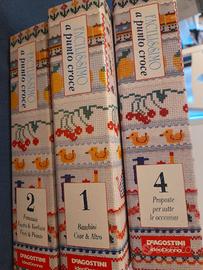  3 volumi facilissimo a punto croce 