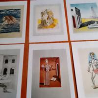 GIORGIO DE CHIRICO 12 STAMPE