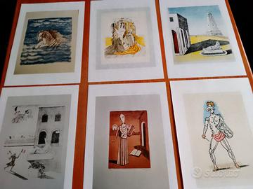 GIORGIO DE CHIRICO 12 STAMPE