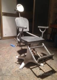 Sedia Dentista primi ‘900 Poltrona antica