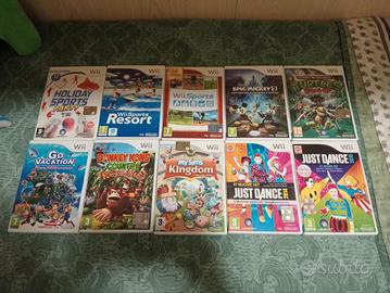Giochi Wii 15 euro l'uno 