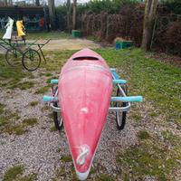 Kayak, canoa a fondo piatto 