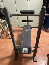 Panca pesi multifunzione Domyos BM210 + dischi