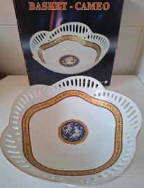 Cestino in porcellana da collezione Belle Époque