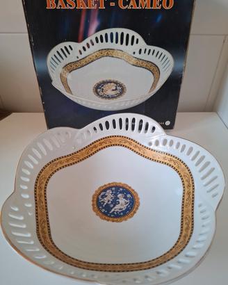 Cestino in porcellana da collezione Belle Époque