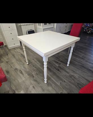 tavola legno massello allungabile nuovissima 