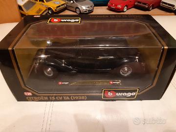 CITROEN TRACTION AVANT Bburago 1 24 nuova scatola