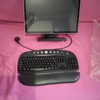 monitor PC tastiera weiless senza fili 