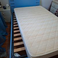 letto da 1piazza e mezza più rete e materasso 