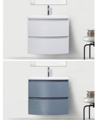 Arredo bagno moderno NUOVO vari colori sospeso