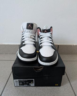 Air Jordan 1 Mid (GS) "Rust Pink" - Nuove - 38 (5.