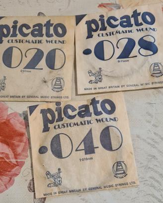 Corde chitarra acustica Picato 