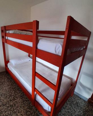 Letto a castello IKEA completo di materassi