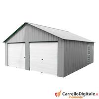 Box cantiere 664x721 2 saracinesche grigio chiaro