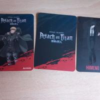 Card mangayo x Crunchyroll (aot/chainsaw)