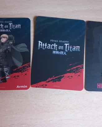 Card mangayo x Crunchyroll (aot/chainsaw)
