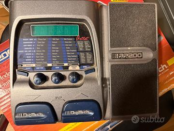 PEDALE CHITARRA MULTIEFFETTO DIGITECH RP200