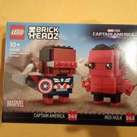 LEGO BrickHeadz Marvel - Captain America & Red Hul